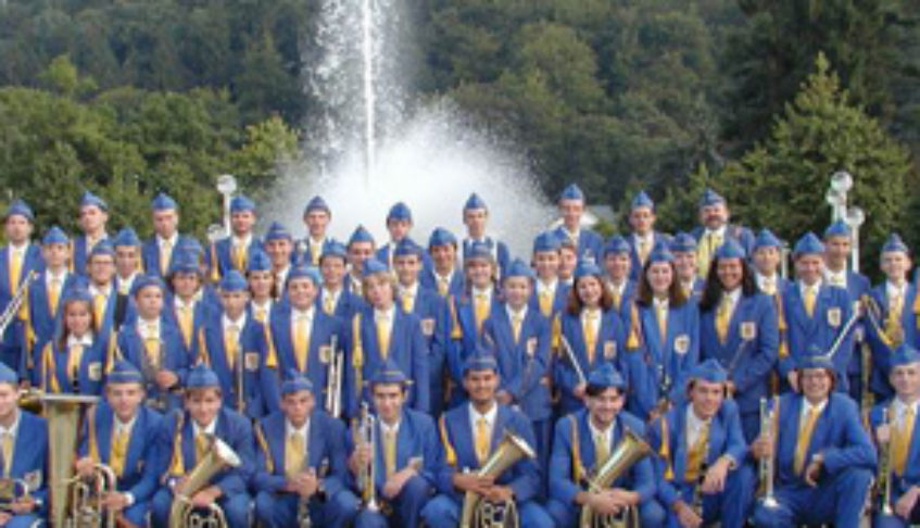 The Youth Brass Orchestra and Majorettes